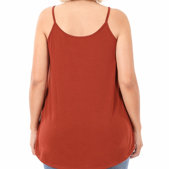 Charcoal Grey Essential tee flow Cami Tank - Picture 4 of 4